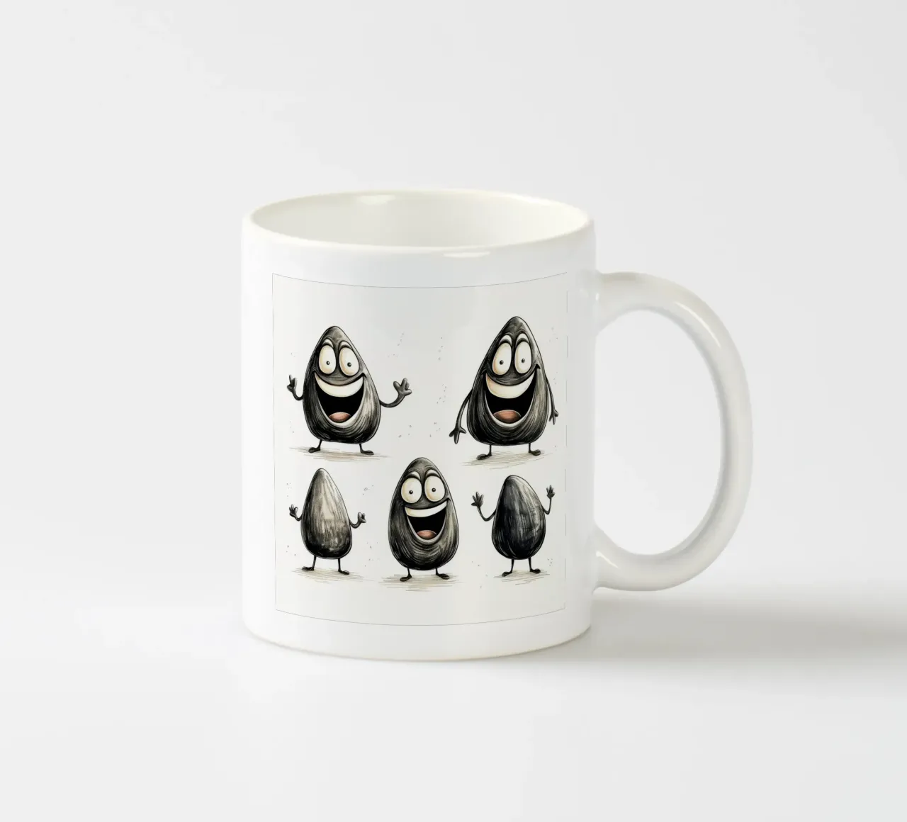Gang di cozze retrò tazza in ceramica da Funny Animals