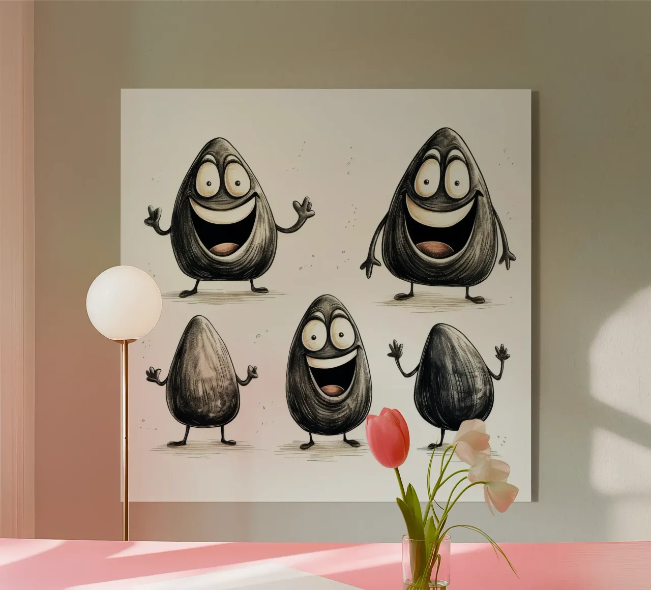 Gang di cozze retrò plexiglass da Funny Animals