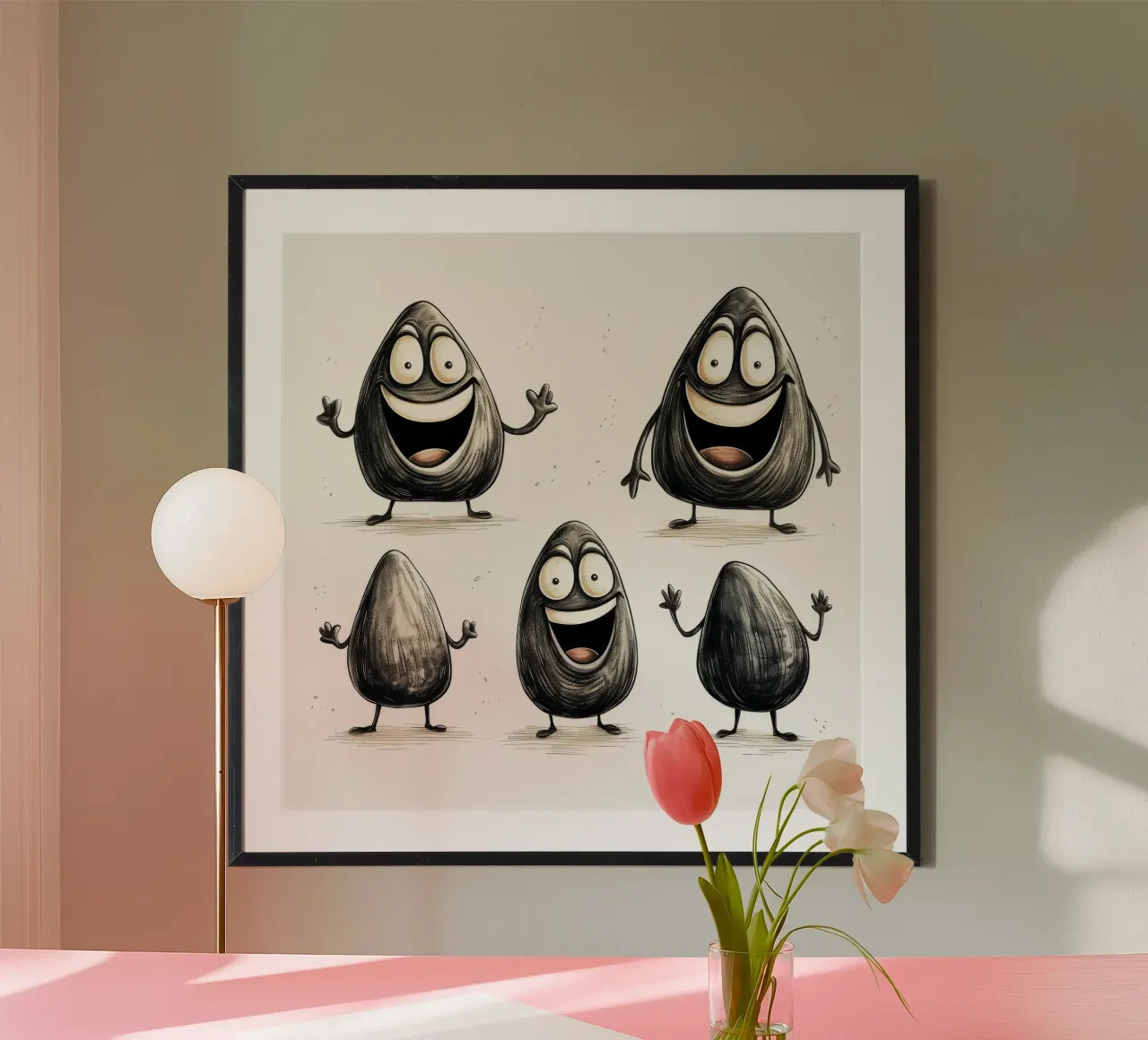 Gang di cozze retrò carta hahnemühle da Funny Animals