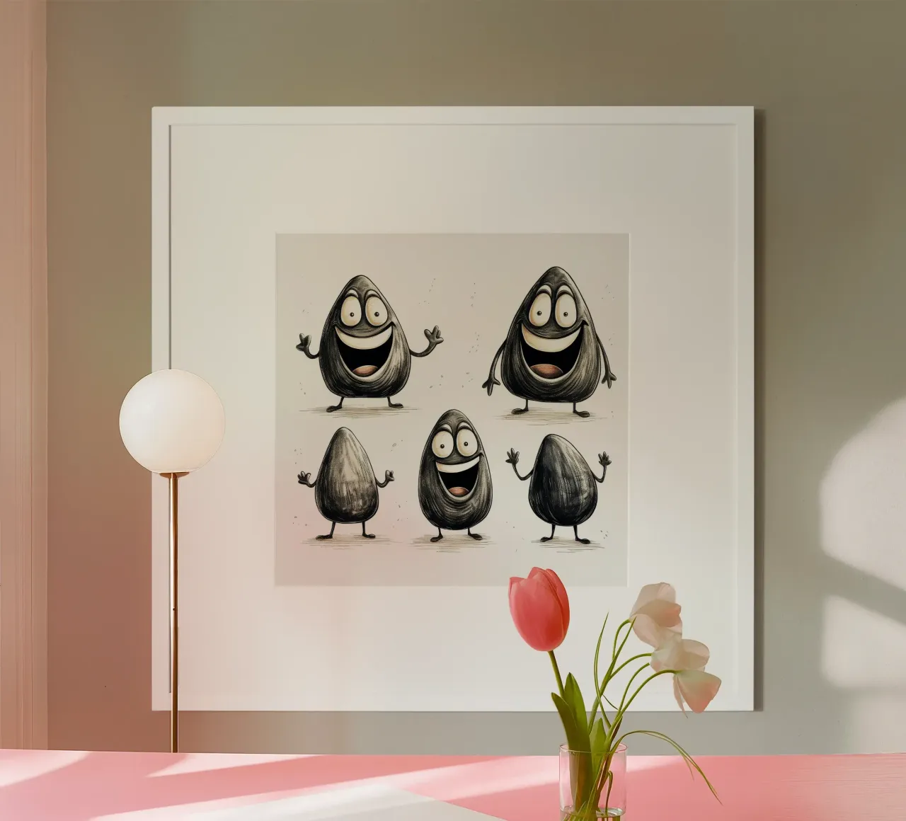 Gang di cozze retrò carta hahnemühle da Funny Animals