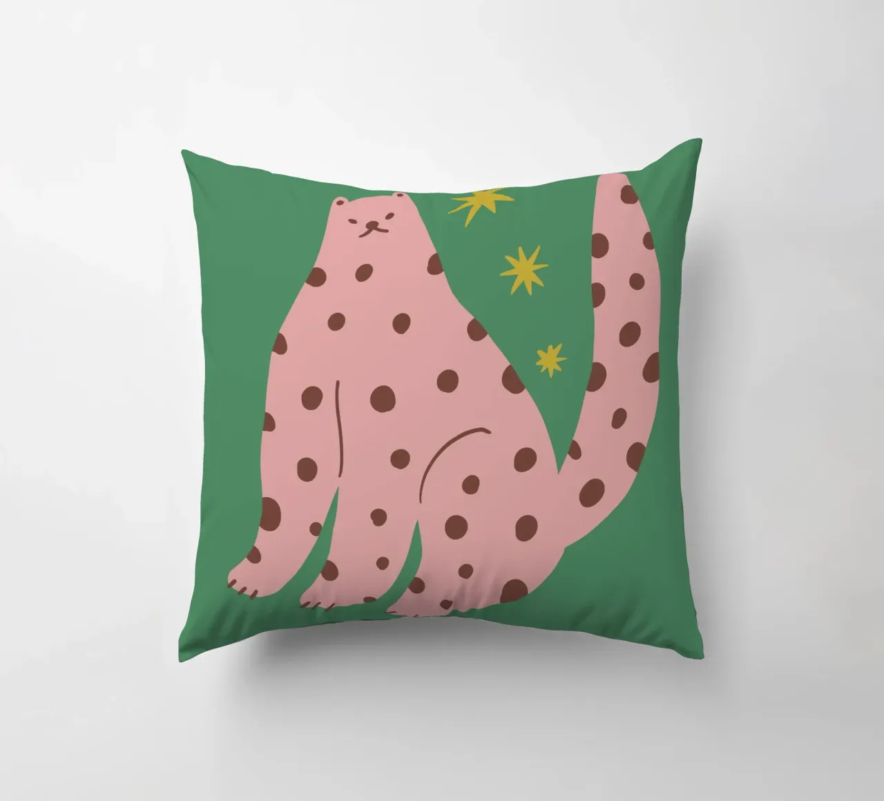 Tiny And Wild No 24 cuscino da treechild