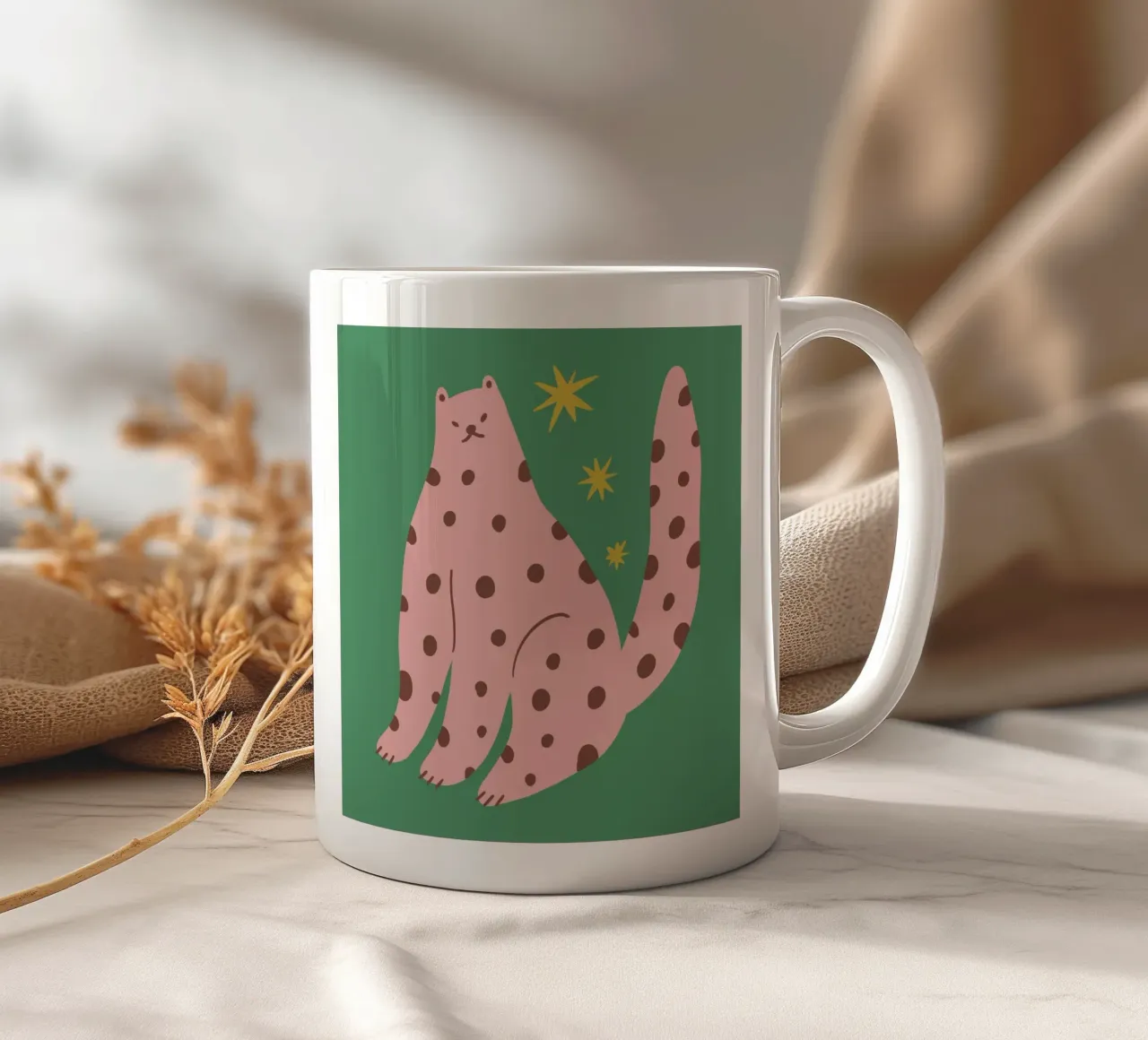 Tiny And Wild No 24 tazza in ceramica da treechild