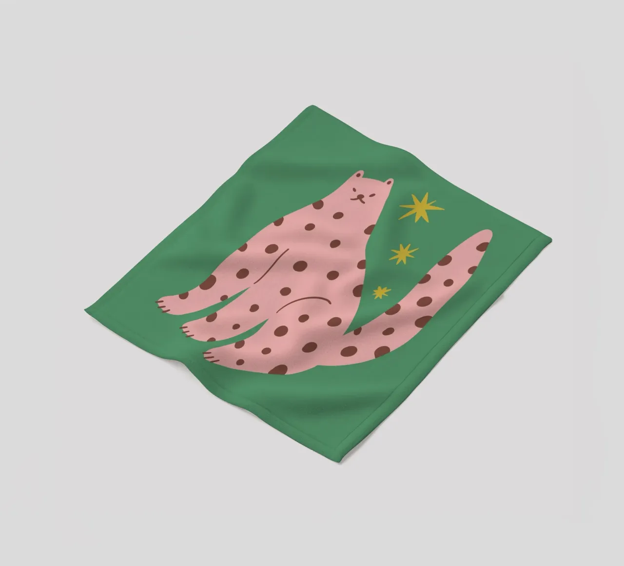 Tiny And Wild No 24 coperta in pile da treechild
