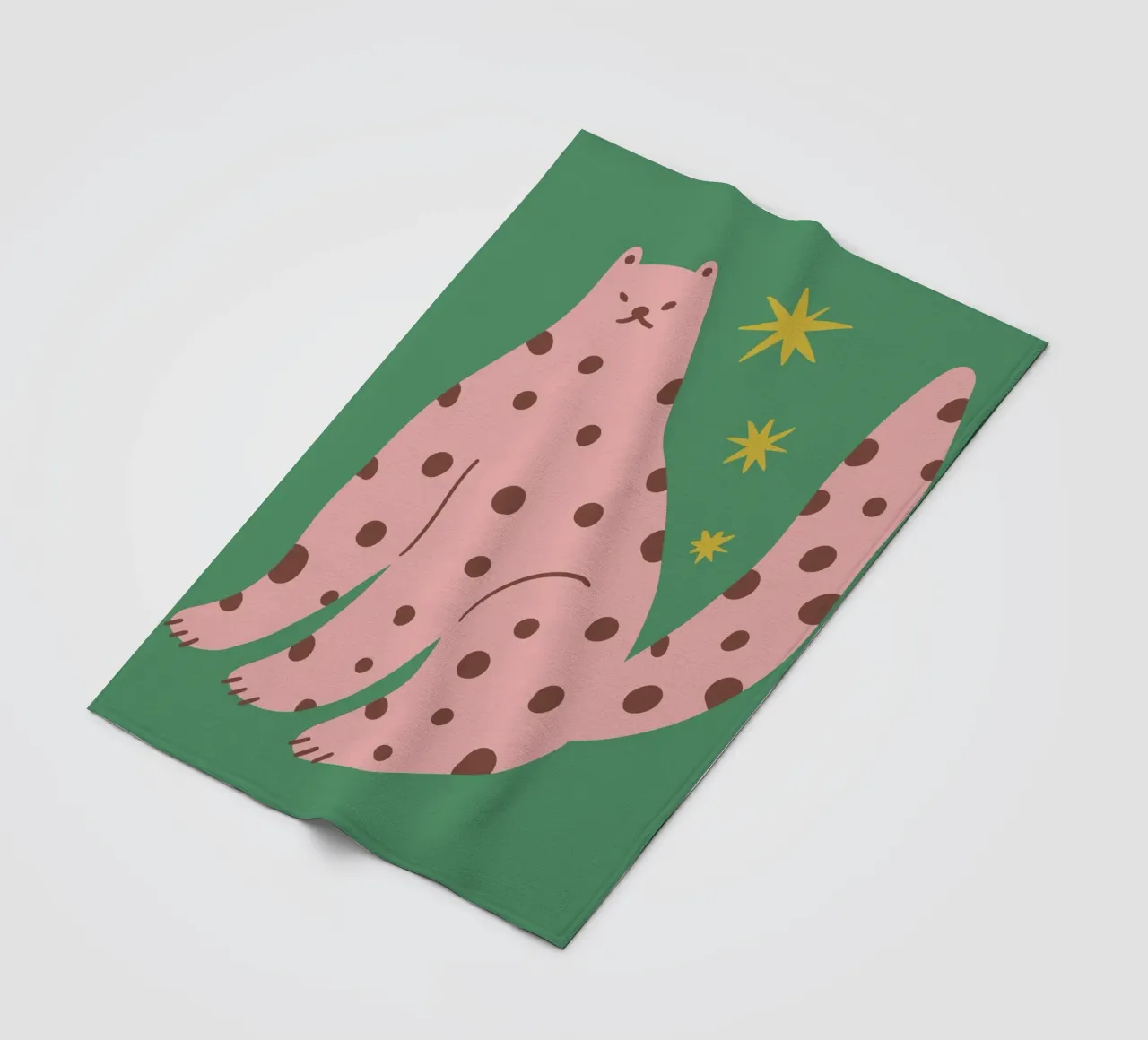 Tiny And Wild No 24 coperta in pile da treechild