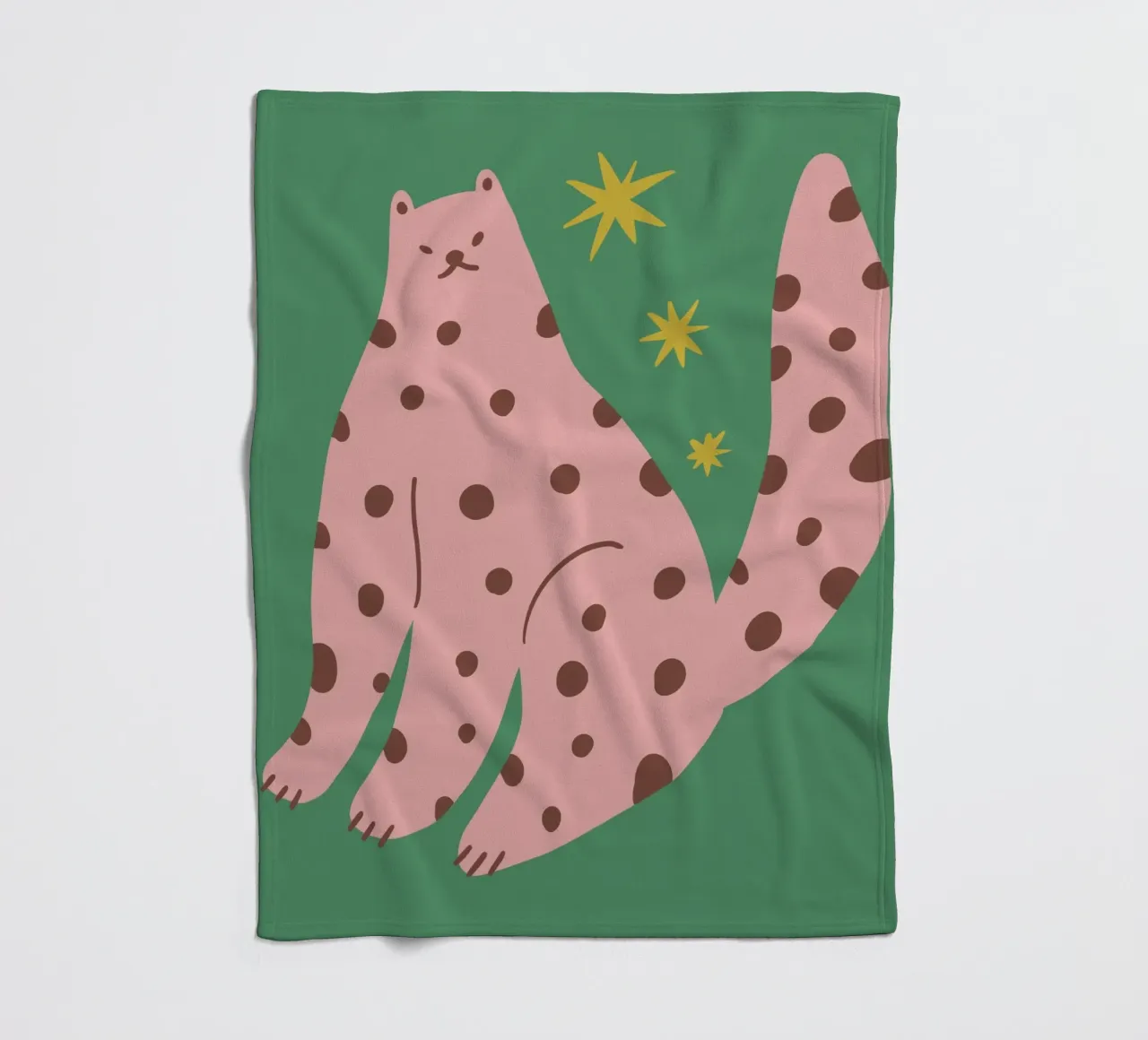 Tiny And Wild No 24 coperta in pile da treechild