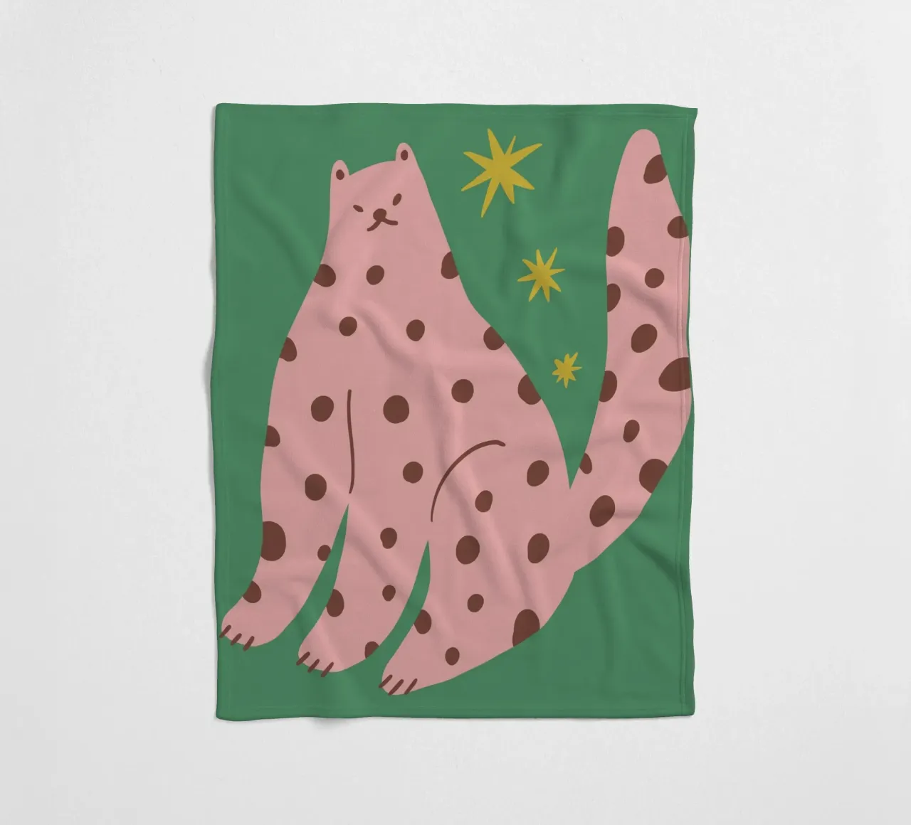 Tiny And Wild No 24 coperta in pile da treechild