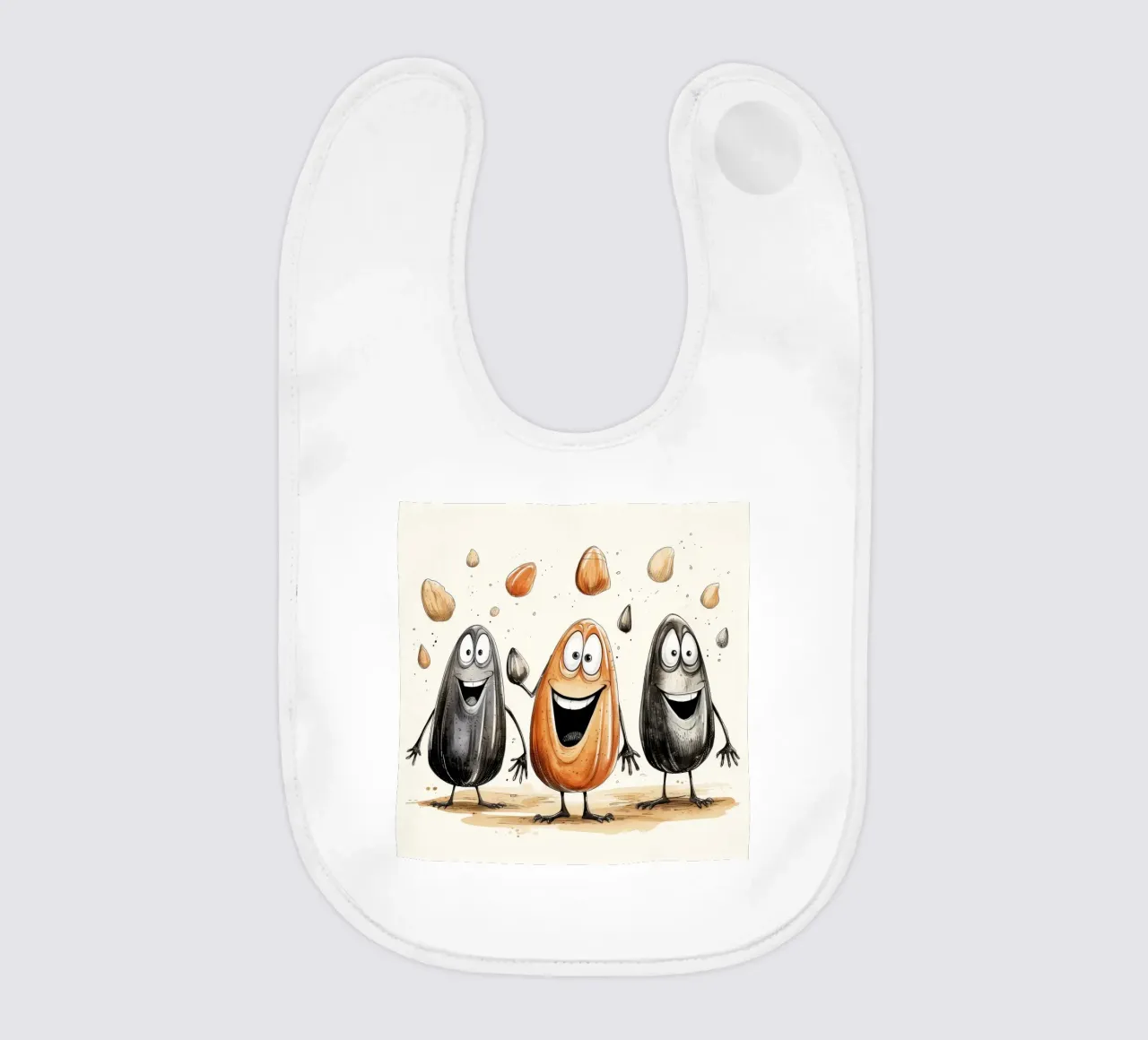 Gang di cozze retrò bavaglino da Funny Animals