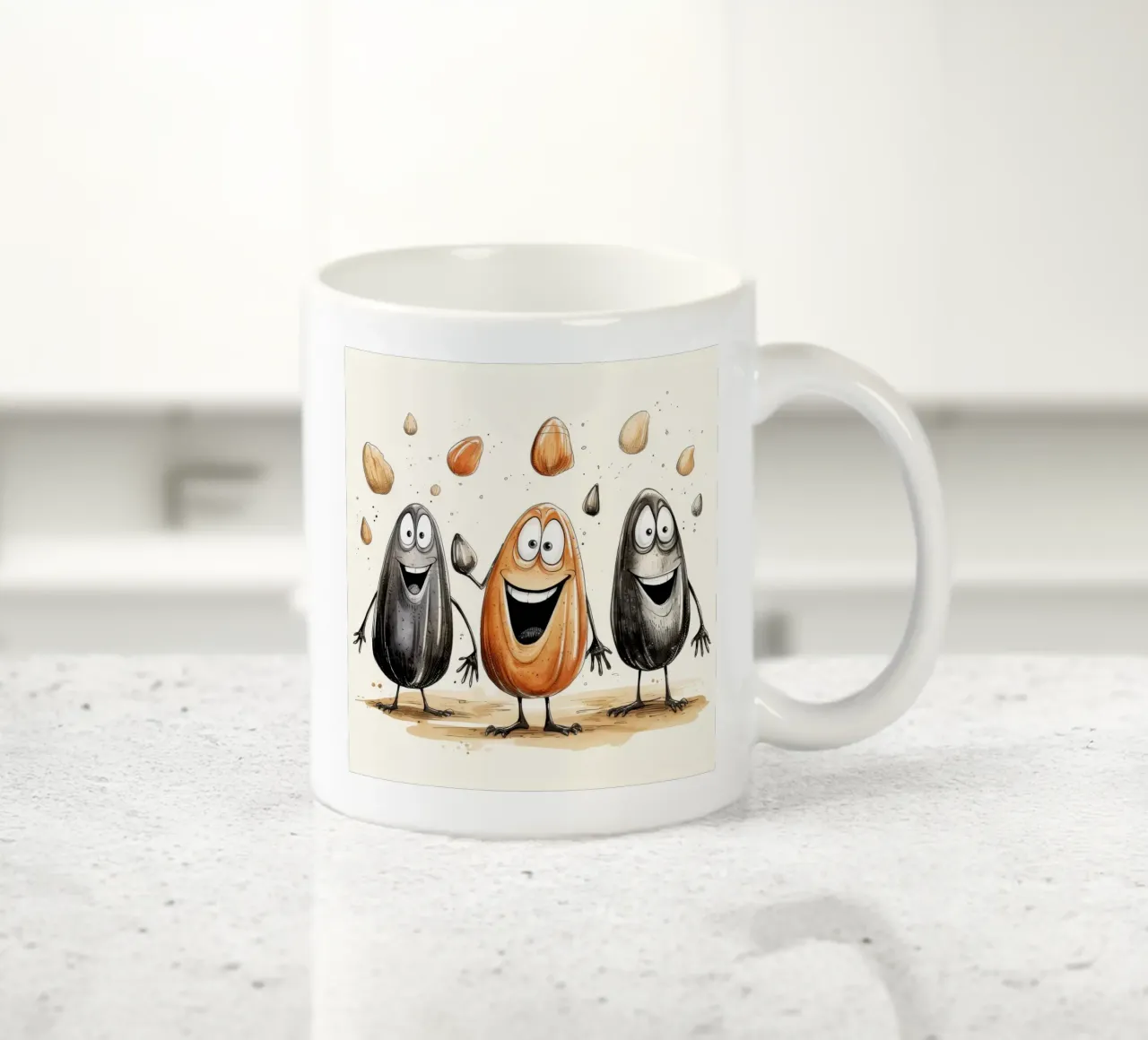 Gang di cozze retrò tazza in ceramica da Funny Animals