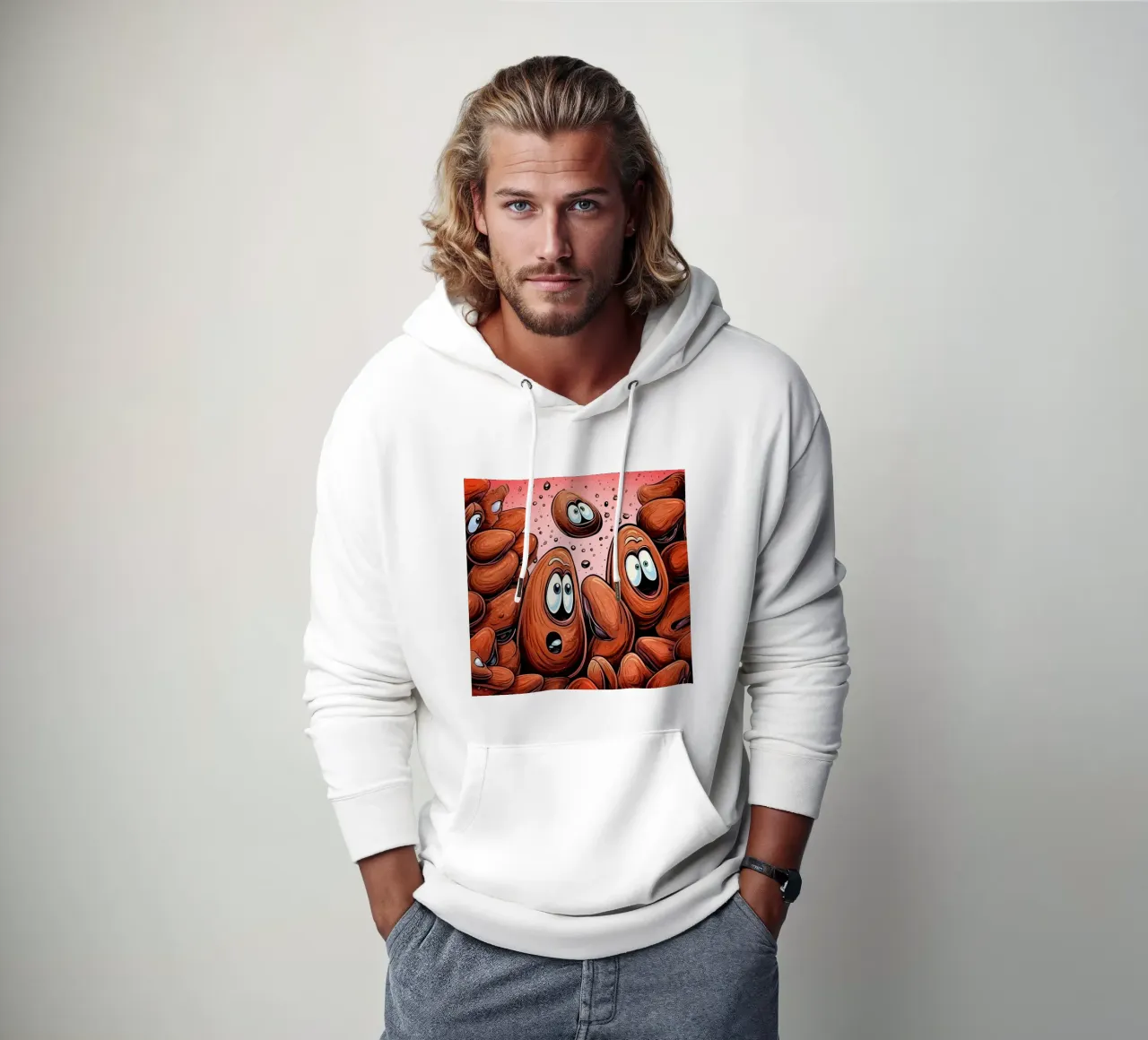 Gang di cozze retrò felpa con cappuccio da Funny Animals
