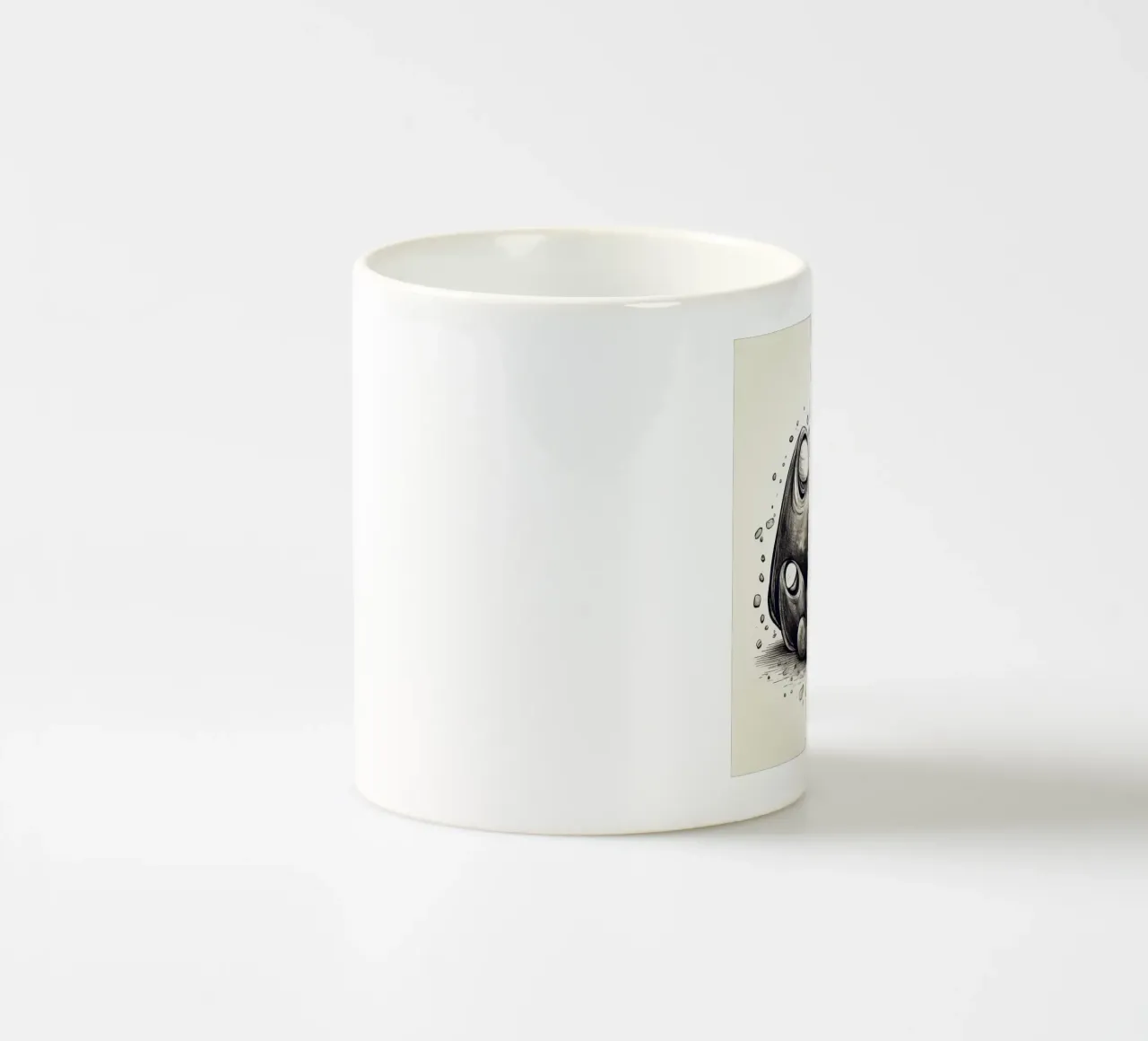 Gang di cozze retrò tazza in ceramica da Funny Animals