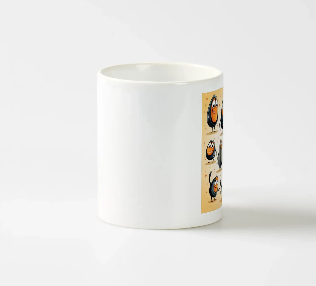 Gang di cozze retrò tazza in ceramica da Funny Animals
