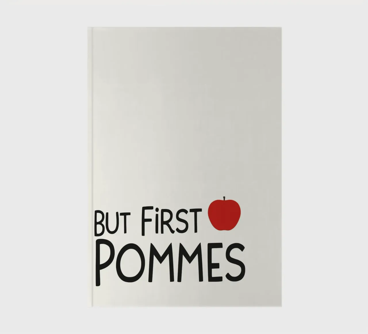 Pommes notebook by Attaboy Dsgn