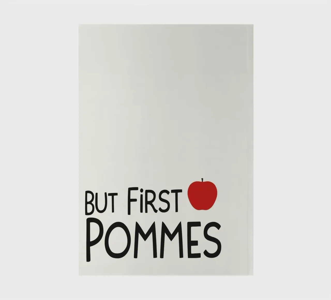 Pommes notebook by Attaboy Dsgn