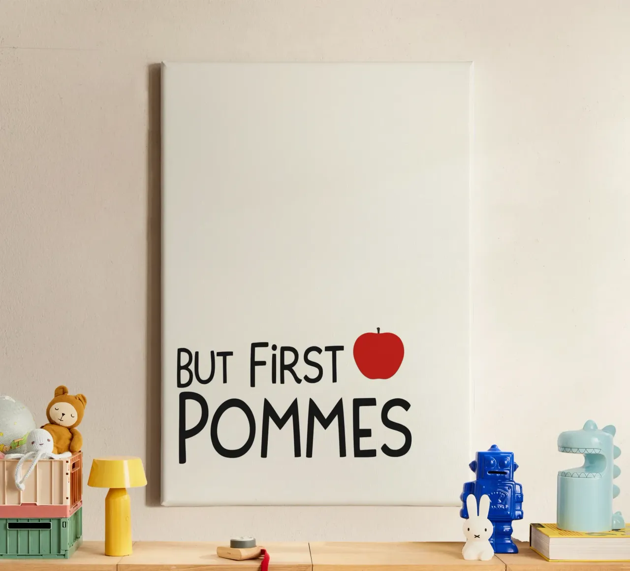 Pommes tela con Cornice a cassetta da Attaboy Dsgn