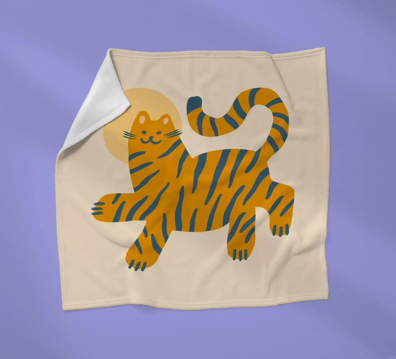 Tiny And Wild No 25 coperta in pile da treechild