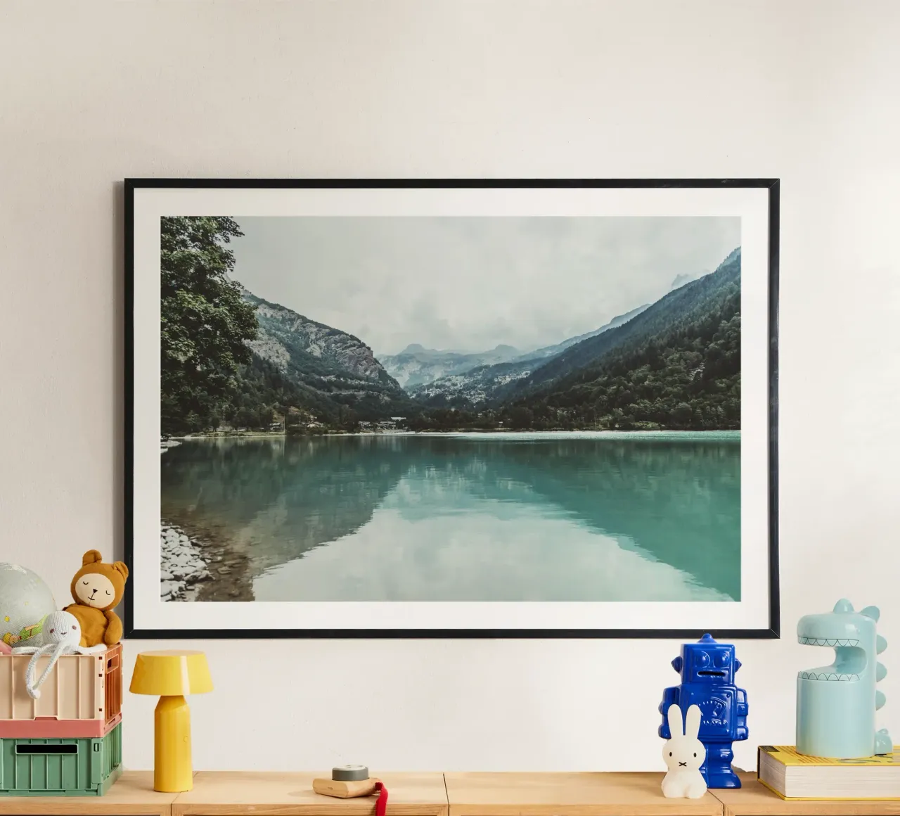 Sussurri delle Alpi poster da PhotoVibe Decor