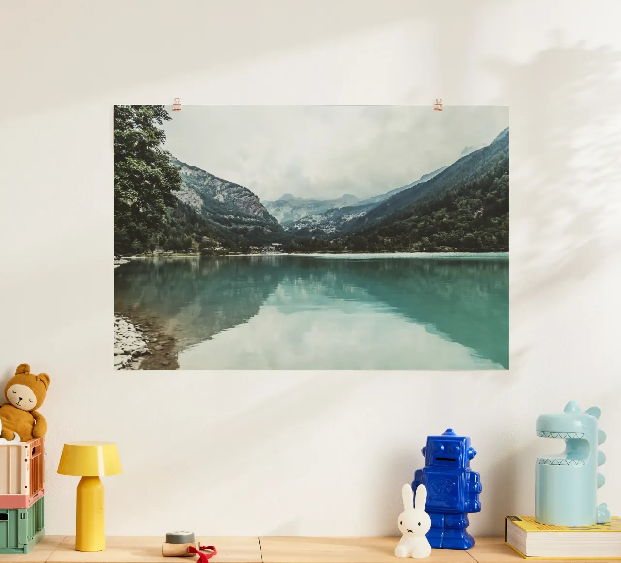 Sussurri delle Alpi poster da PhotoVibe Decor