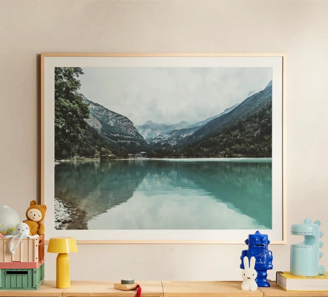 Sussurri delle Alpi poster da PhotoVibe Decor