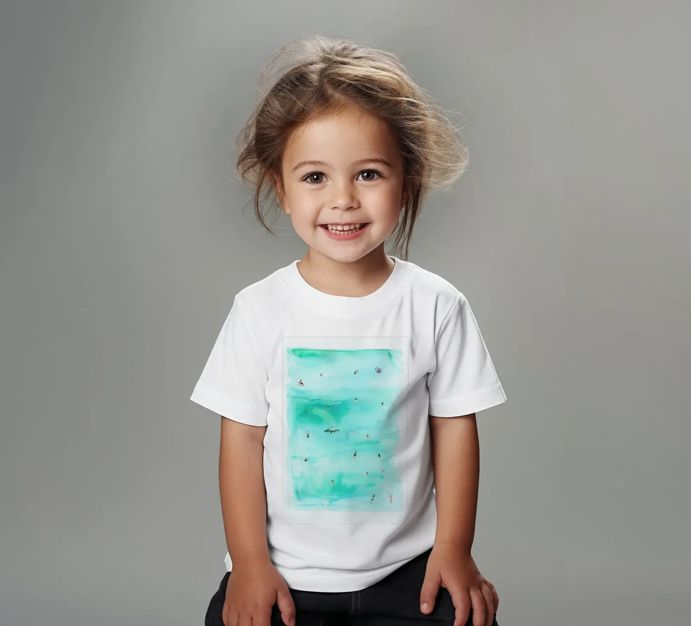 Swimmers t-shirt bambini da Isabelle Vandeplassche