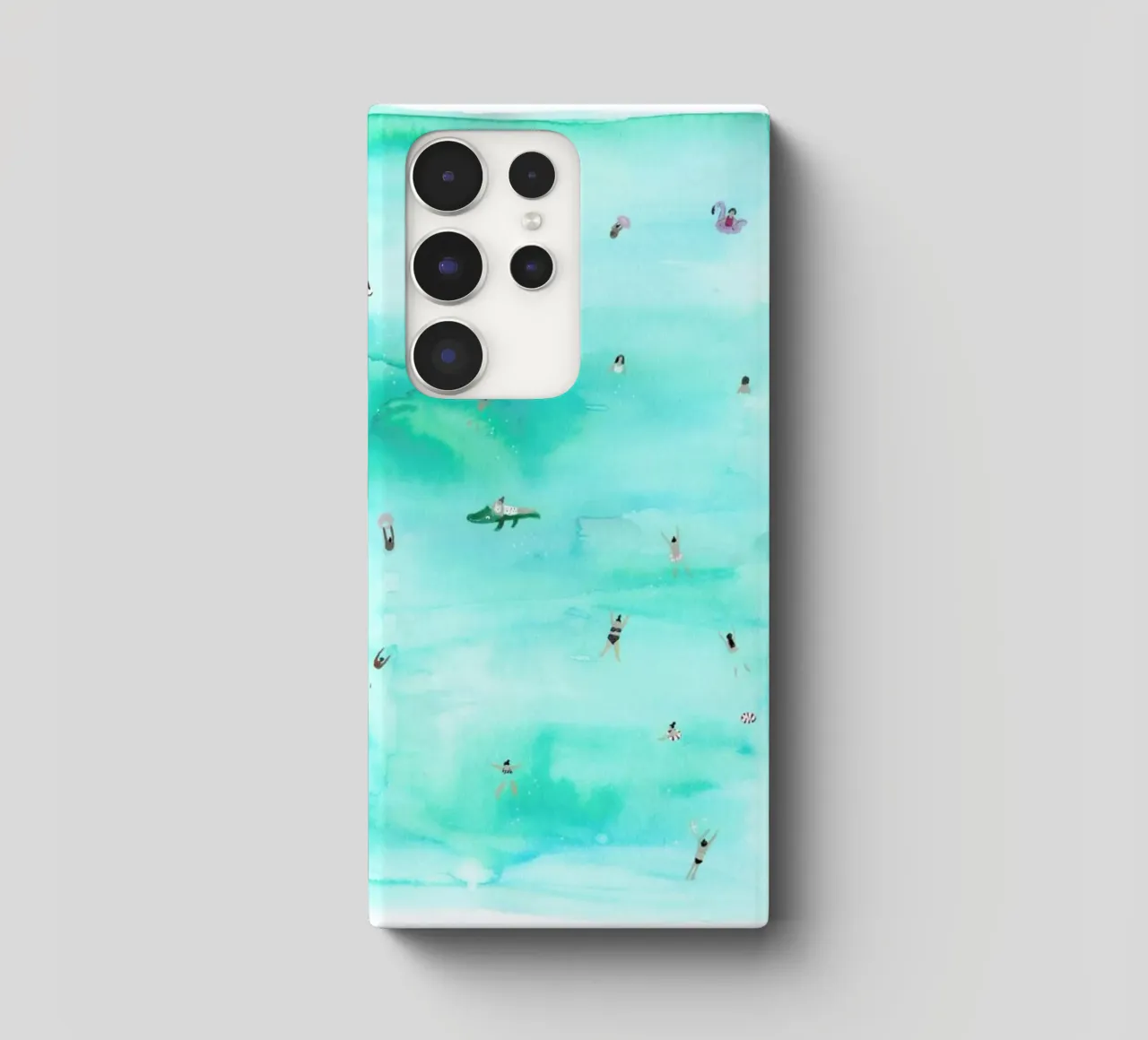 Swimmers samsung phone case by Isabelle Vandeplassche