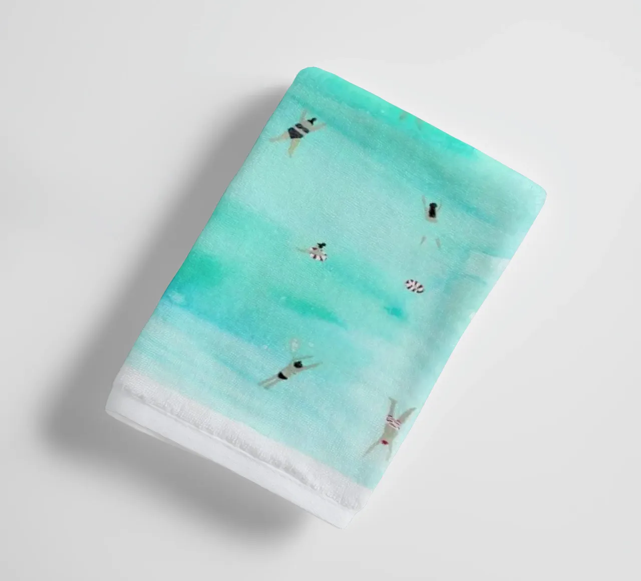 Swimmers towel by Isabelle Vandeplassche
