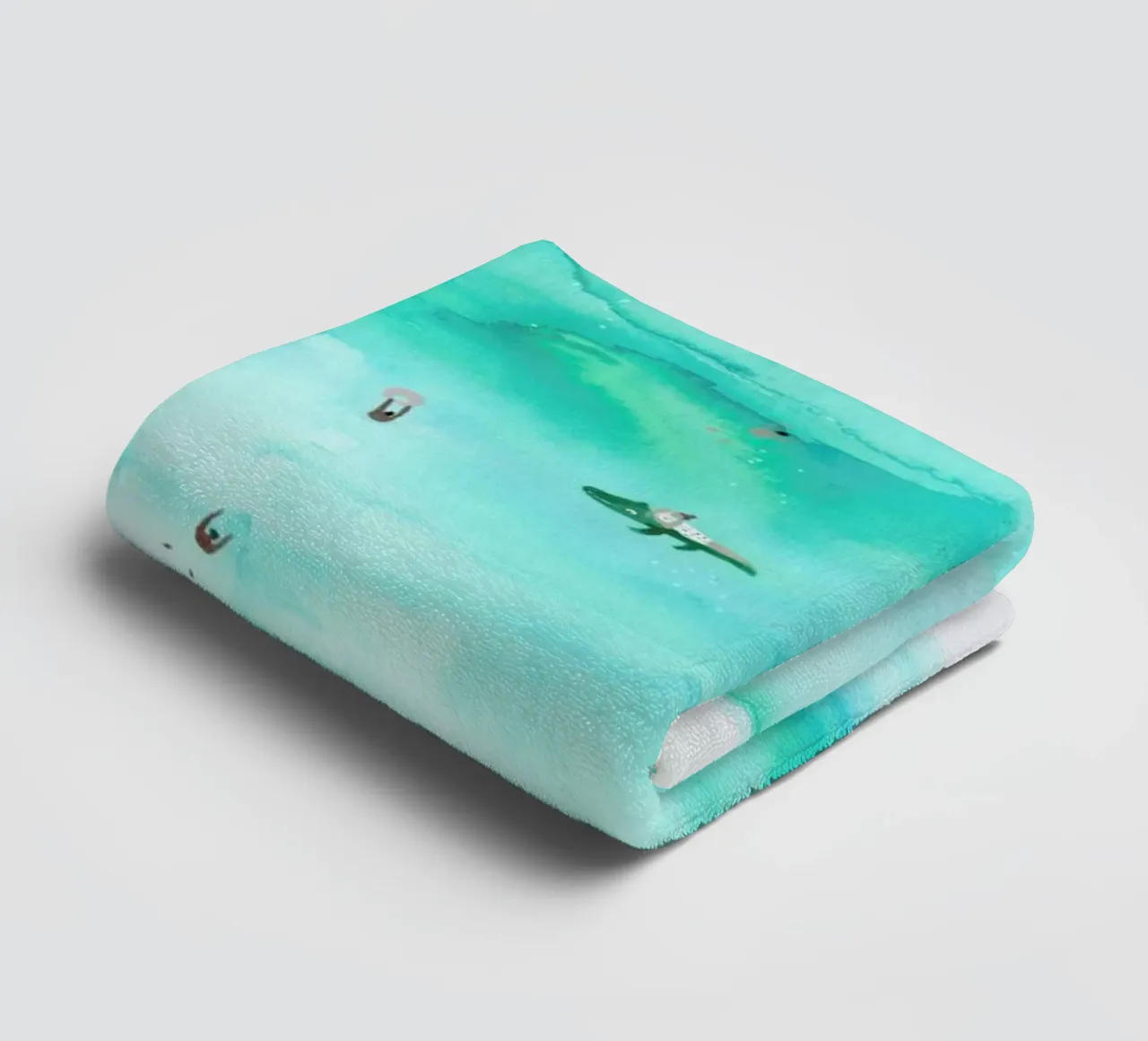 Swimmers towel by Isabelle Vandeplassche