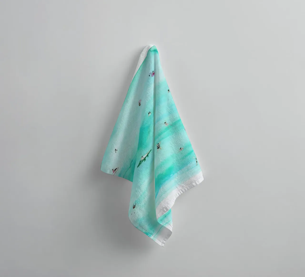 Swimmers towel by Isabelle Vandeplassche