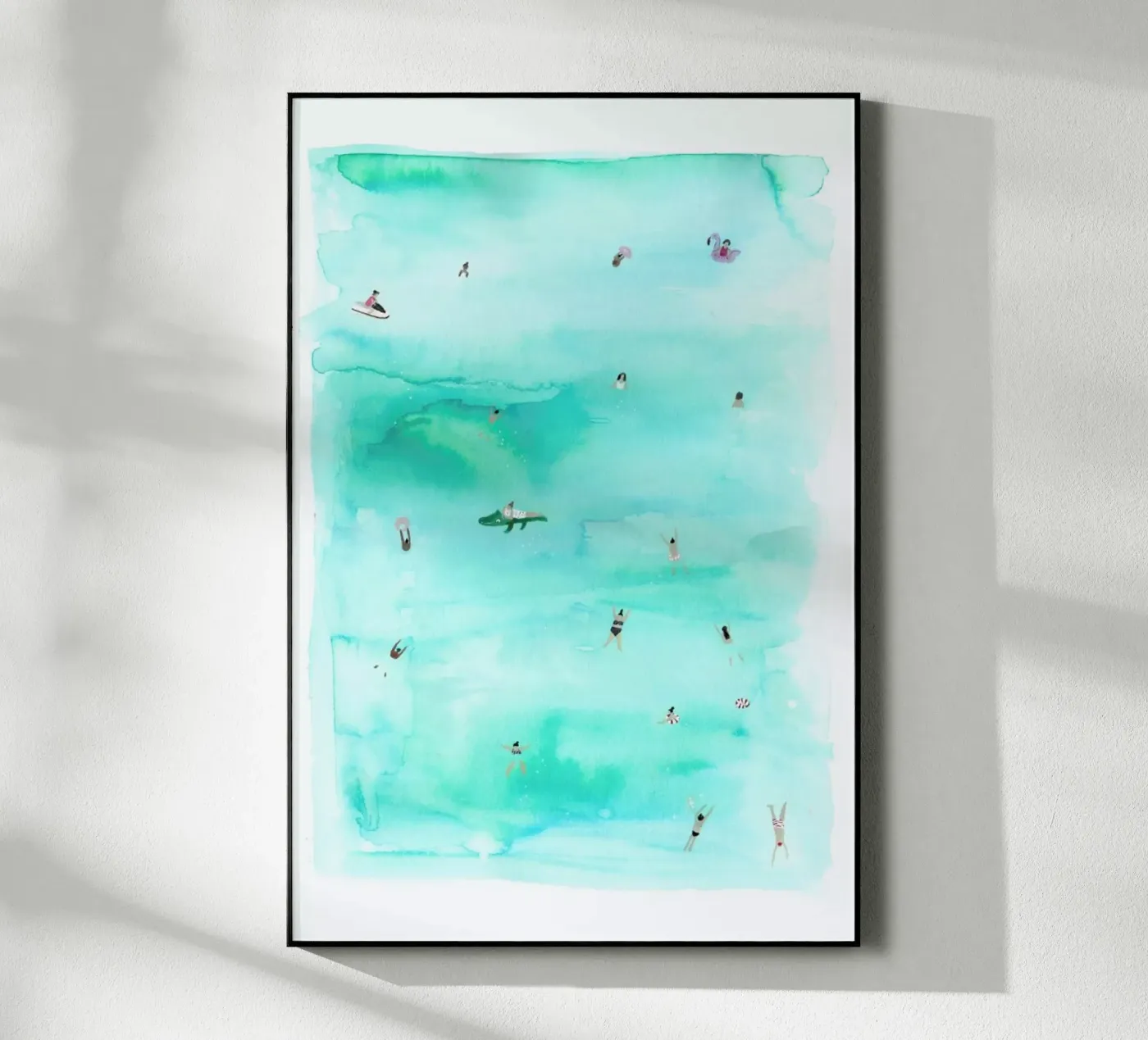 Swimmers plexiglass da Isabelle Vandeplassche