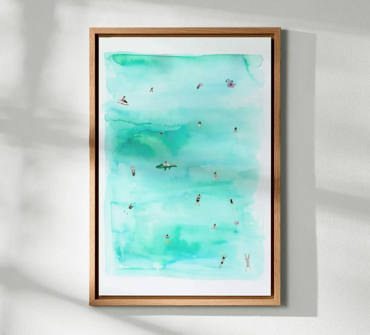 Swimmers forex plate by Isabelle Vandeplassche