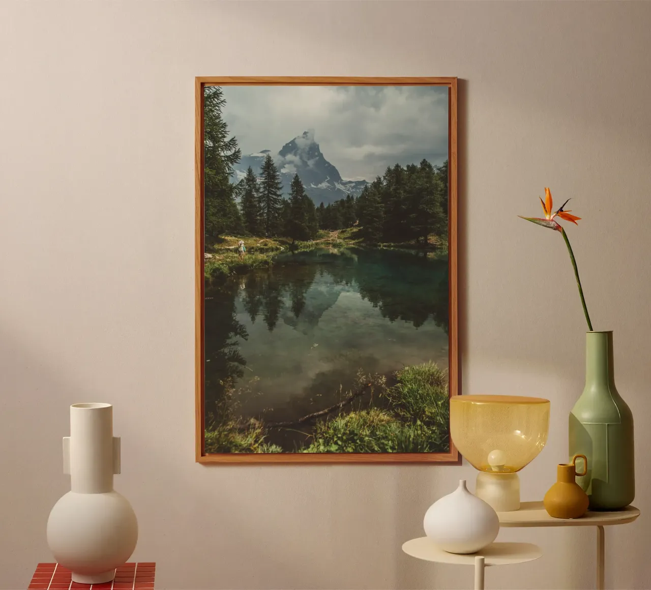 Sussurri delle Alpi alluminio dibond da PhotoVibe Decor