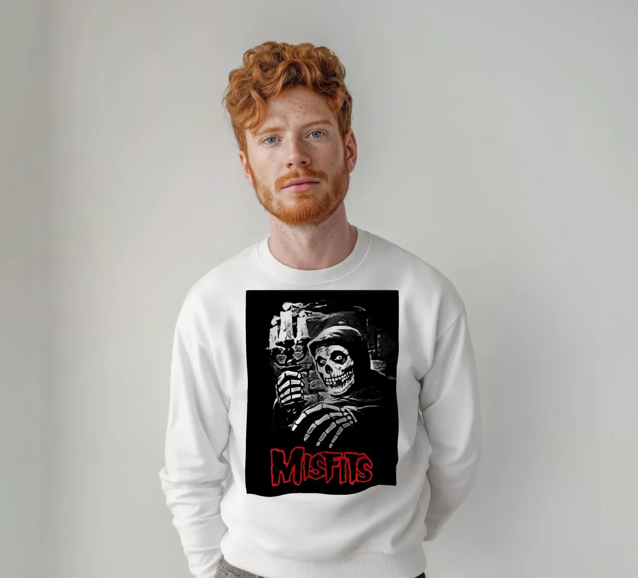 Misfits 1 Arte felpa da music soul