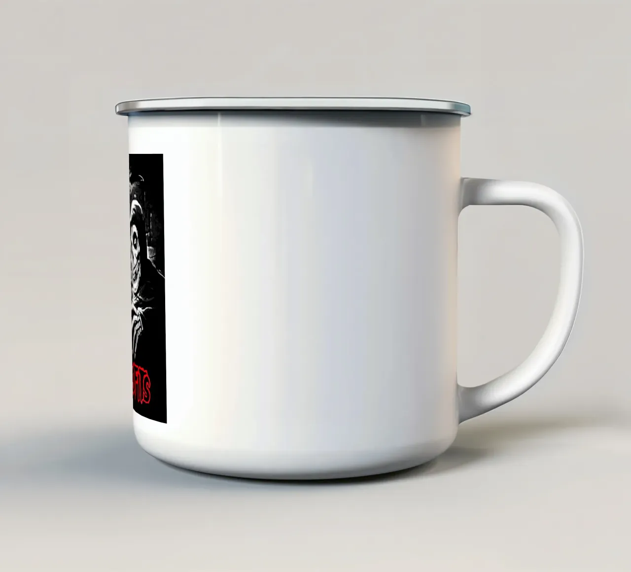 Misfits 1 Arte tazza in smalto da music soul