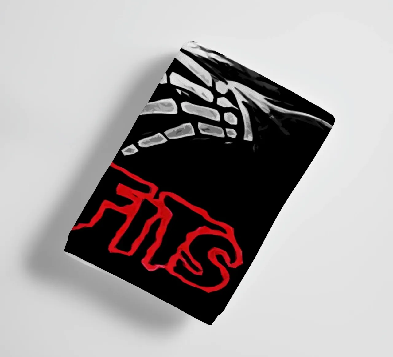 Misfits 1 Kunst badhanddoek van music soul