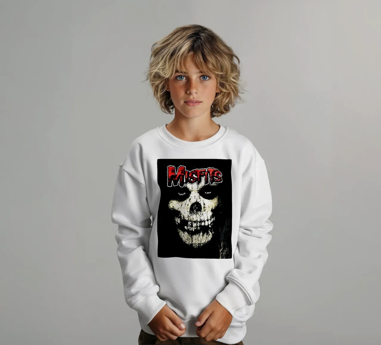 Misfits 2 Arte felpa bambino da music soul