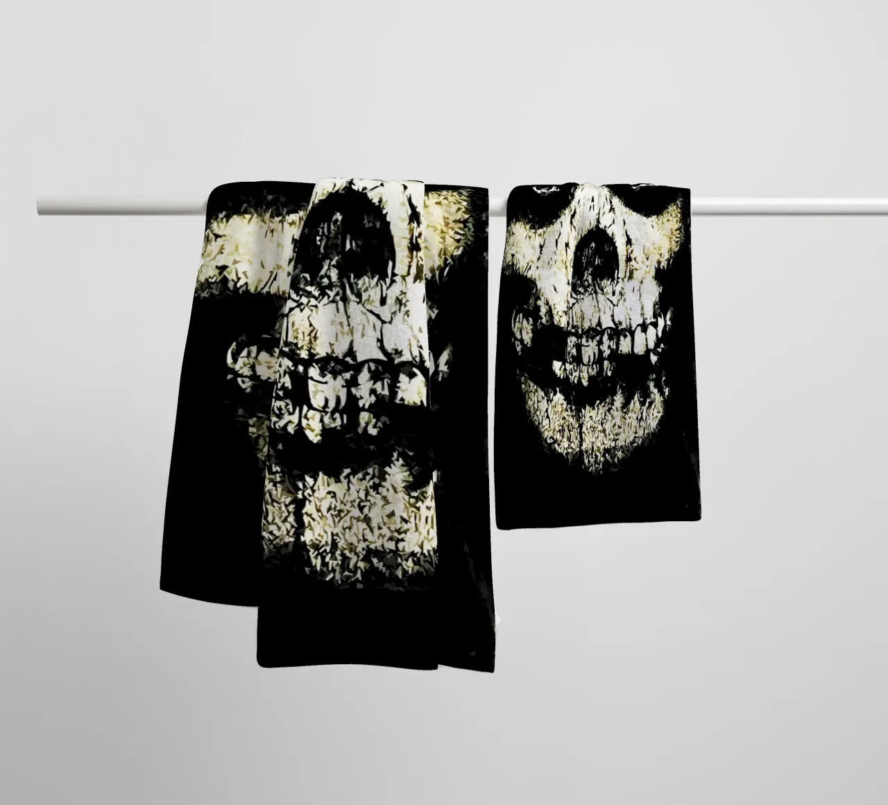 Misfits 2 Kunst Handtuch von music soul