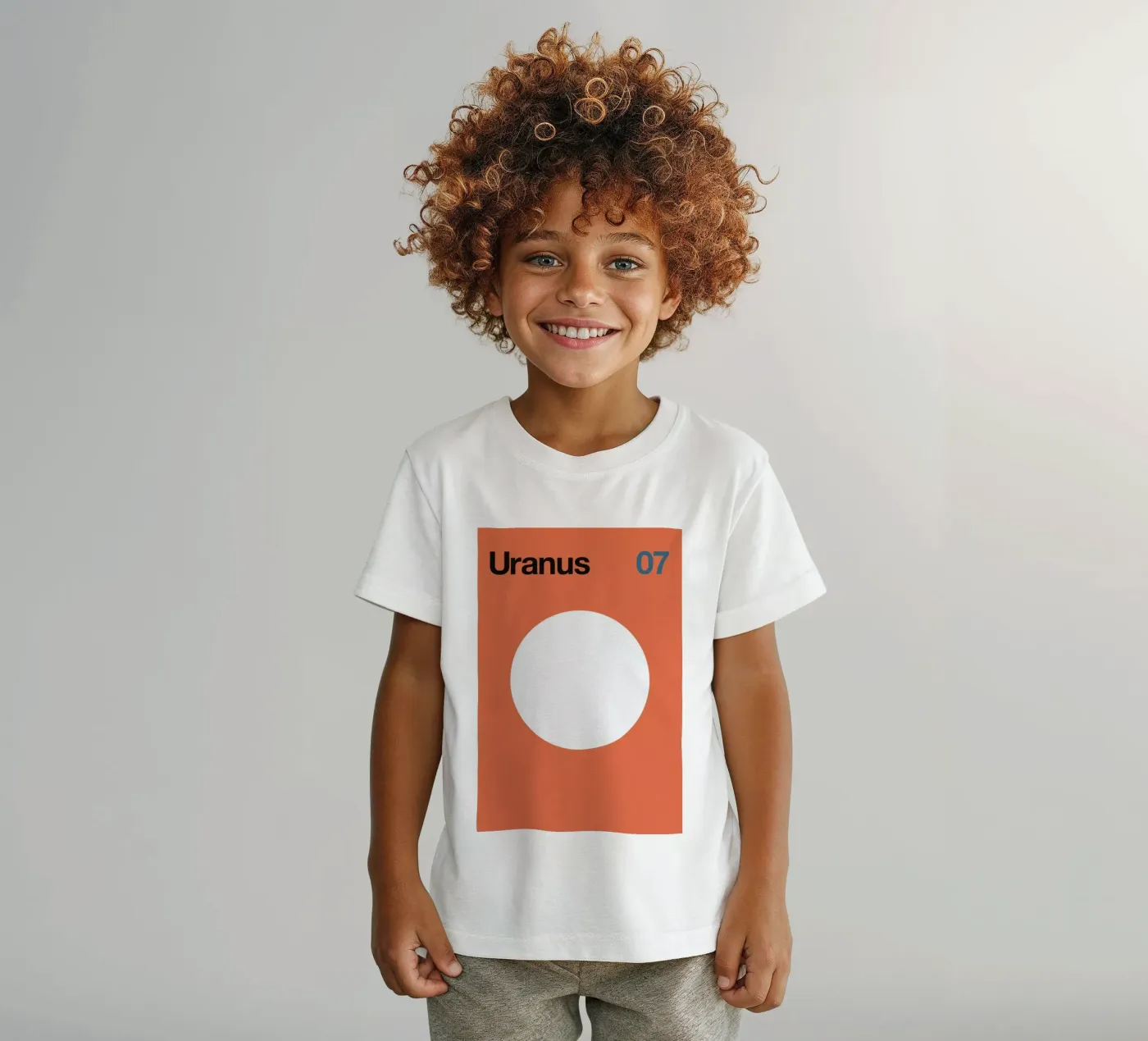 Uranus 07 t-shirt bambini da Florent Bodart