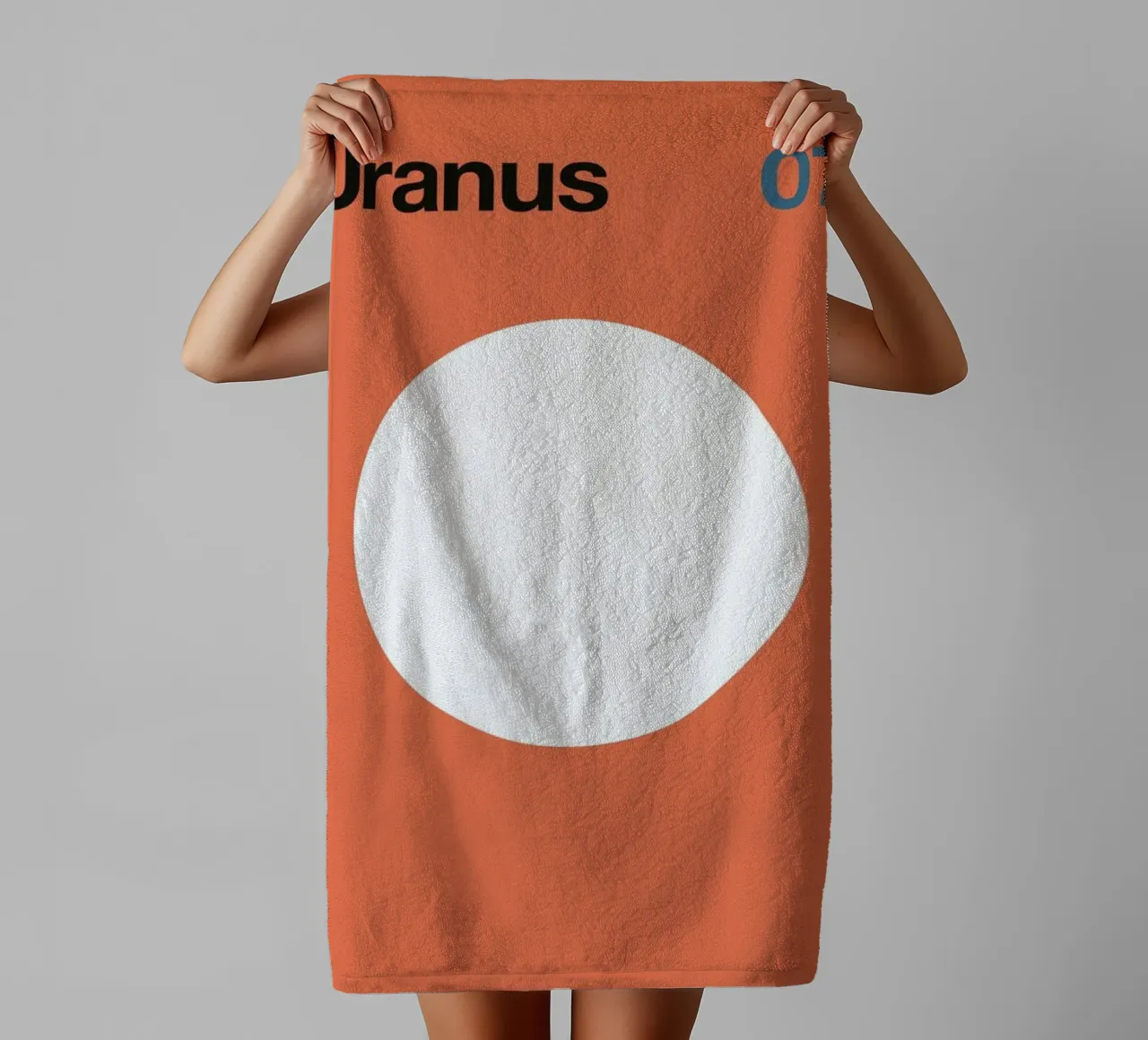 Uranus 07 asciugamano da bagno da Florent Bodart