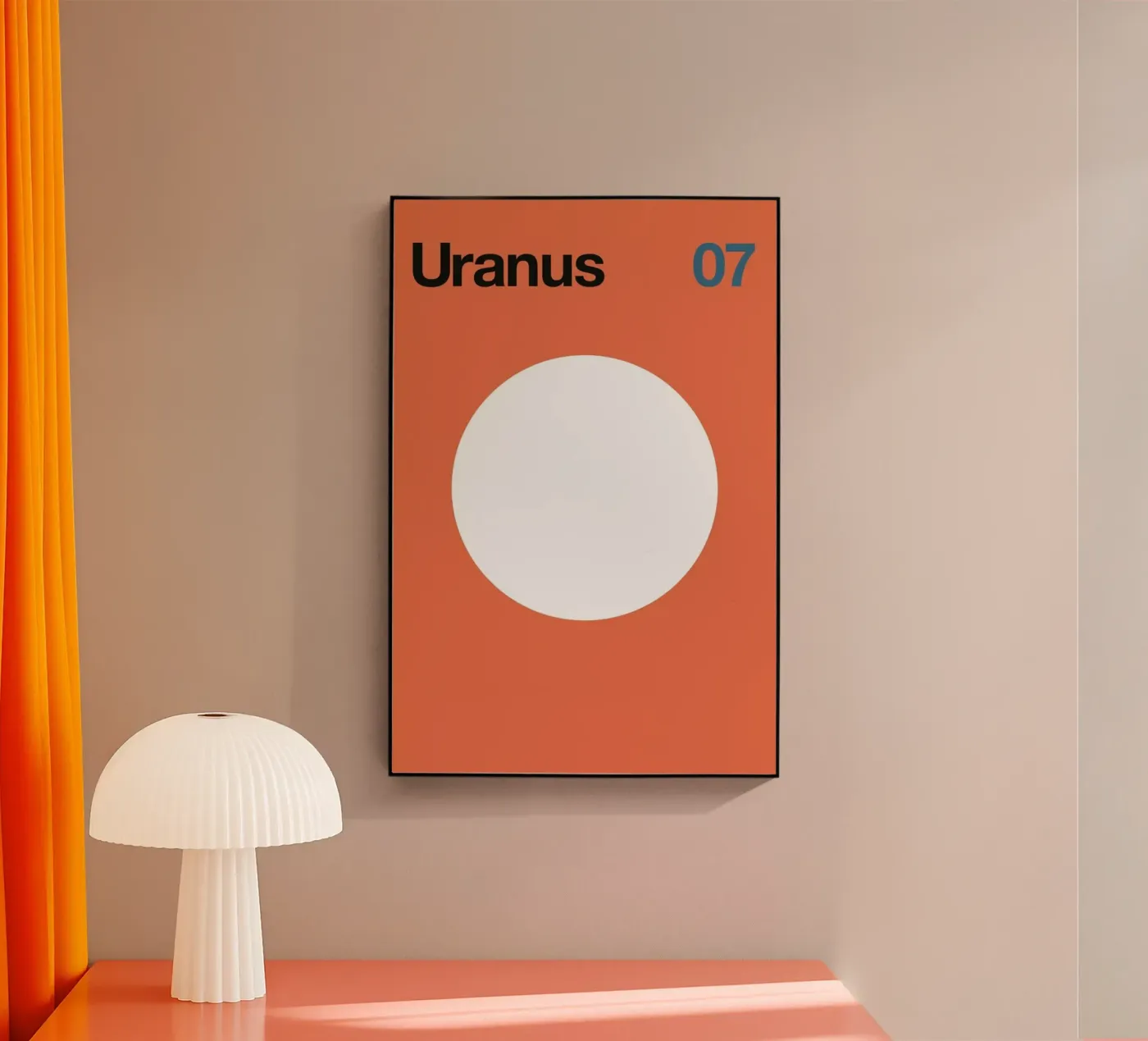 Uranus 07 plexiglass da Florent Bodart