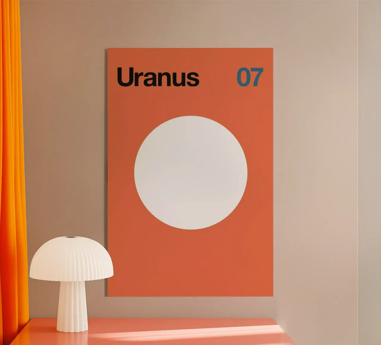 Uranus 07 plexiglass da Florent Bodart