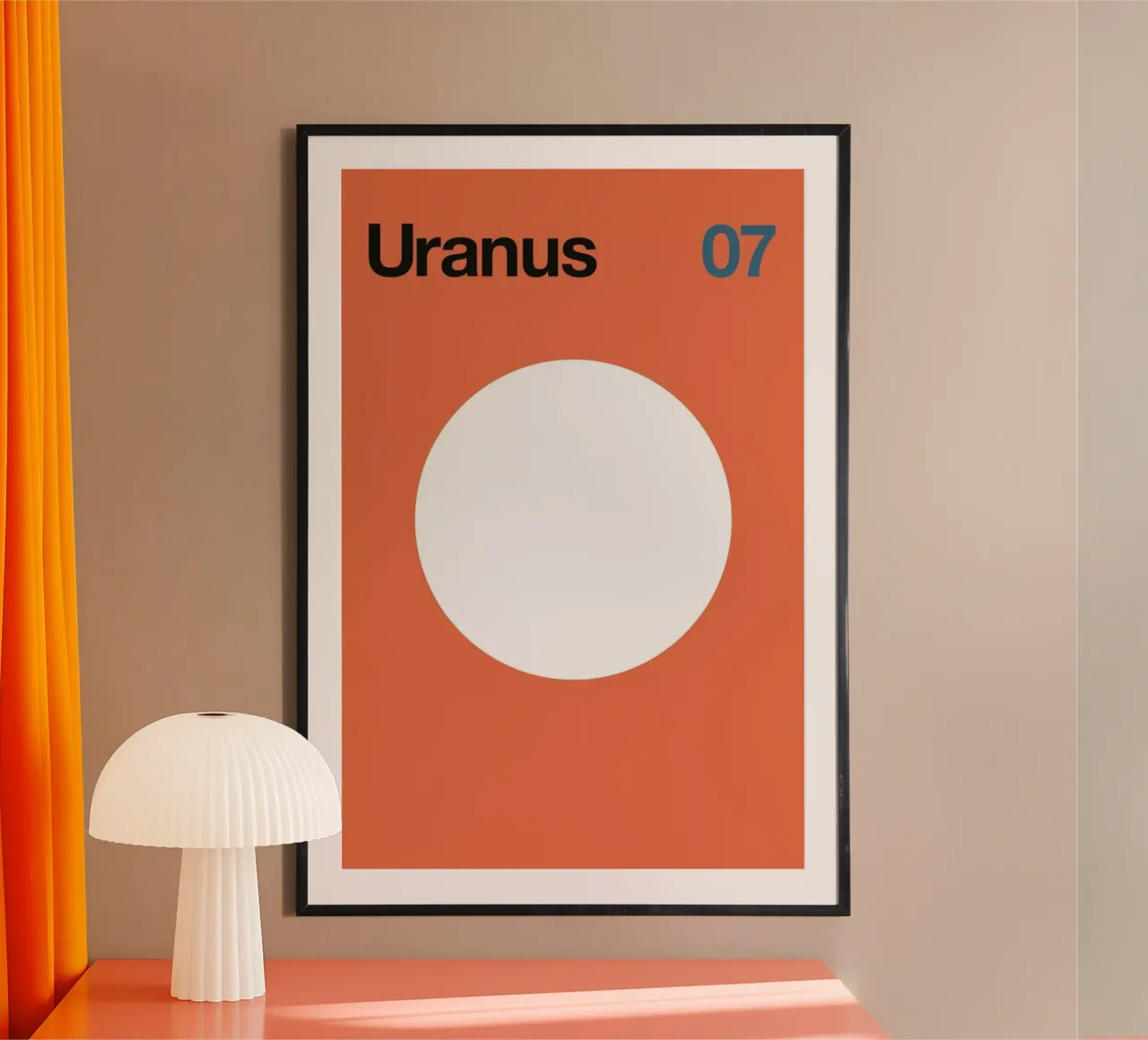 Uranus 07 carta hahnemühle da Florent Bodart