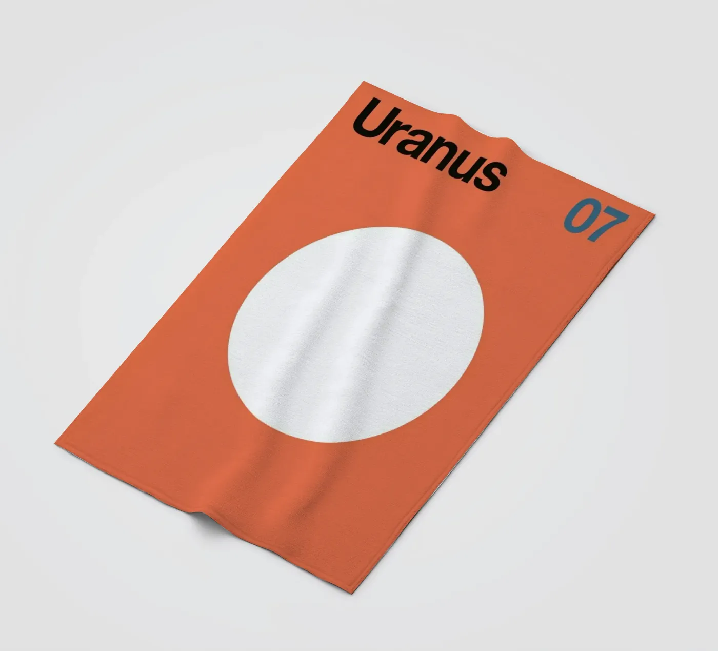 Uranus 07 Fleecedecke von Florent Bodart