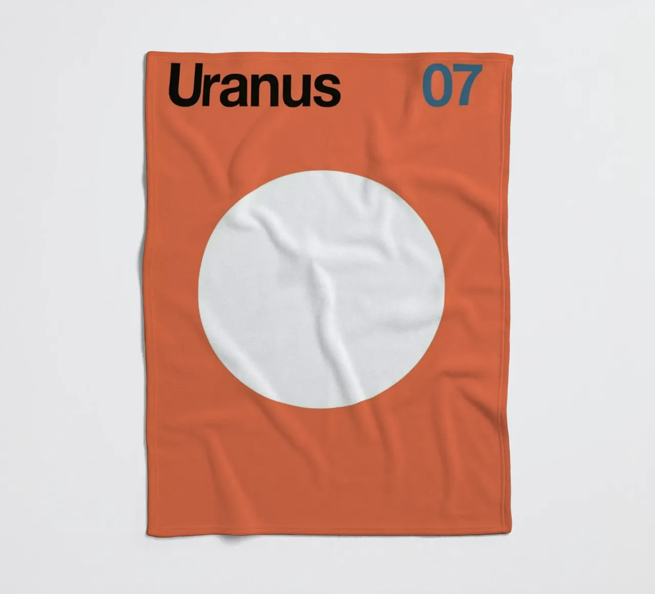 Uranus 07 Fleecedecke von Florent Bodart