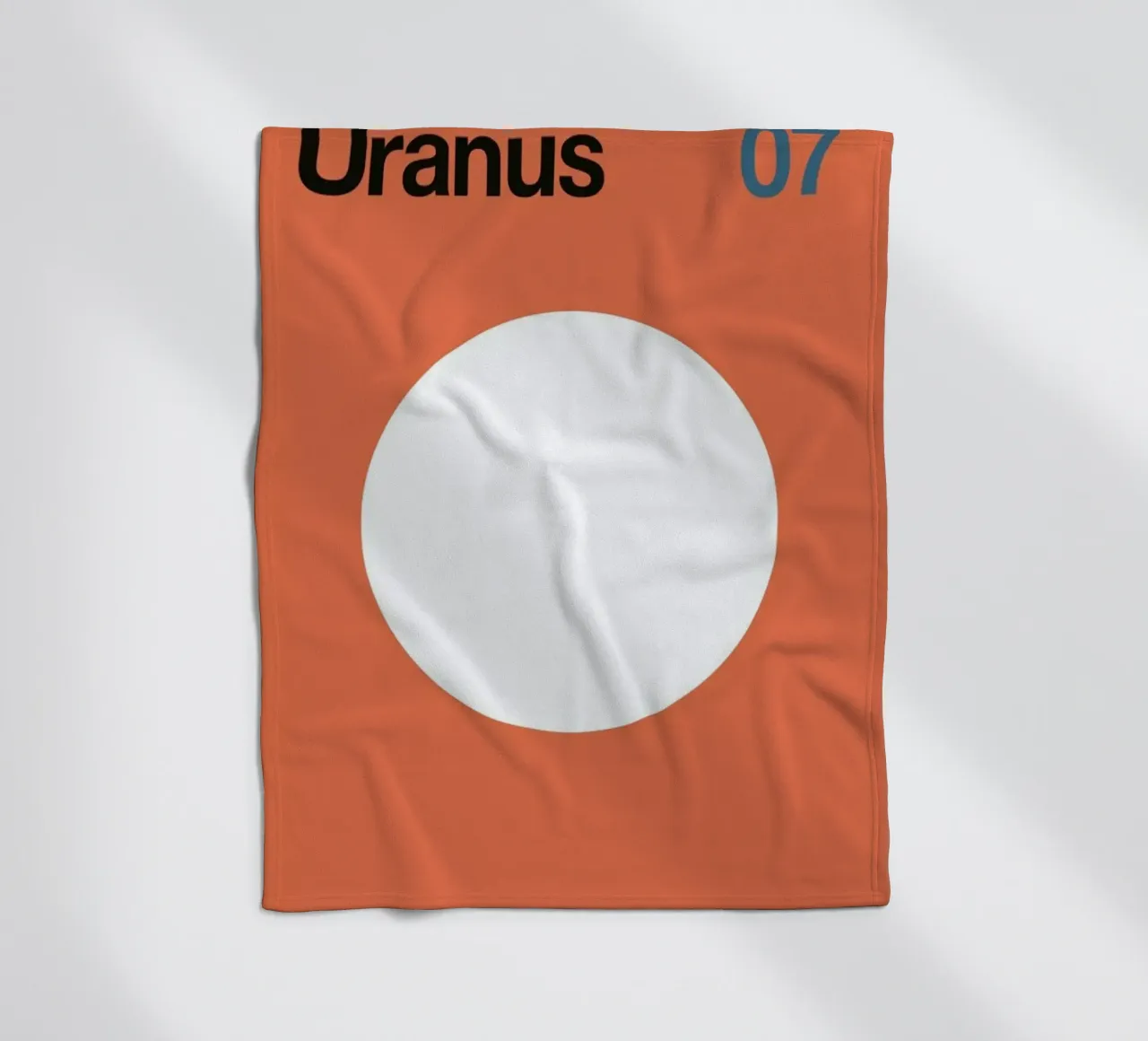 Uranus 07 Fleecedecke von Florent Bodart