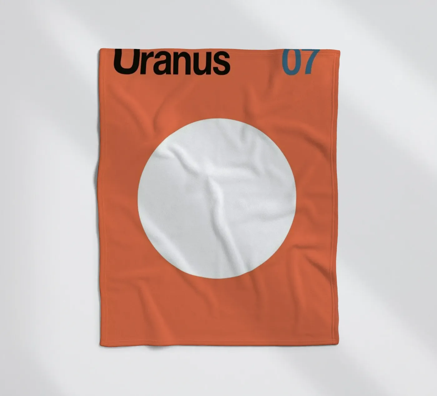 Uranus 07 Fleecedecke von Florent Bodart
