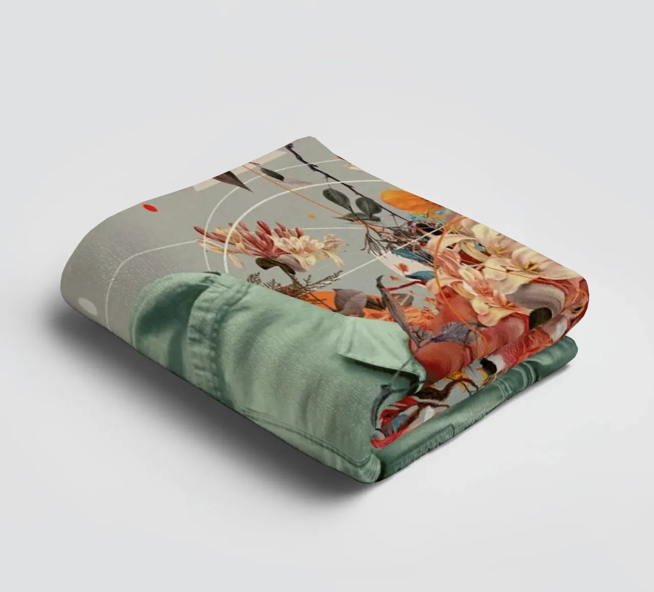 You Smell Like Home towel by Frank Moth