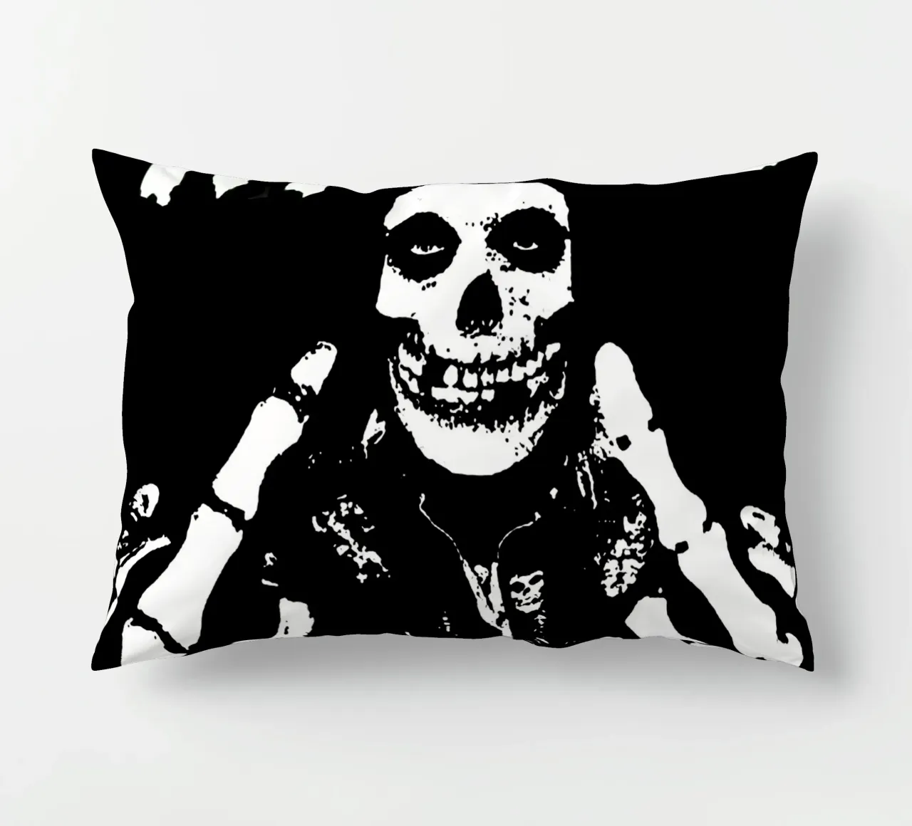 Misfits 4 Art decorative cushion by music soul