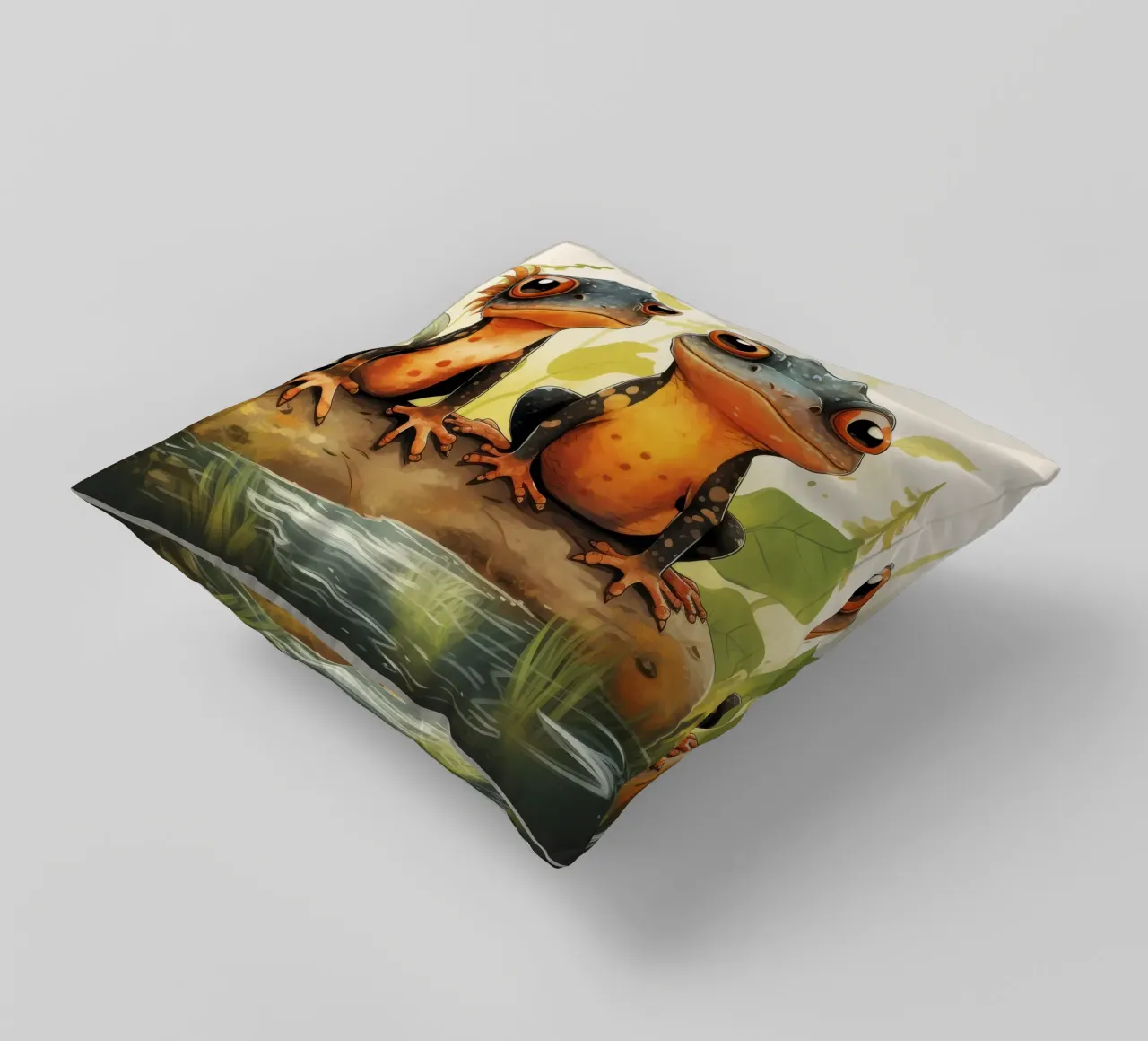 Duo retrò Newt cuscino da Funny Animals