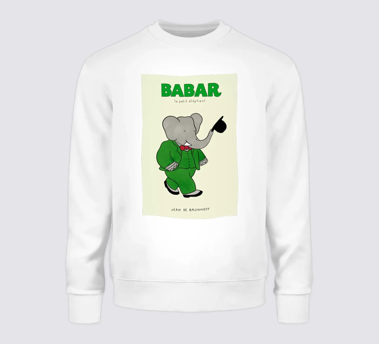 Babar's Tophat felpa da Little Flourishes