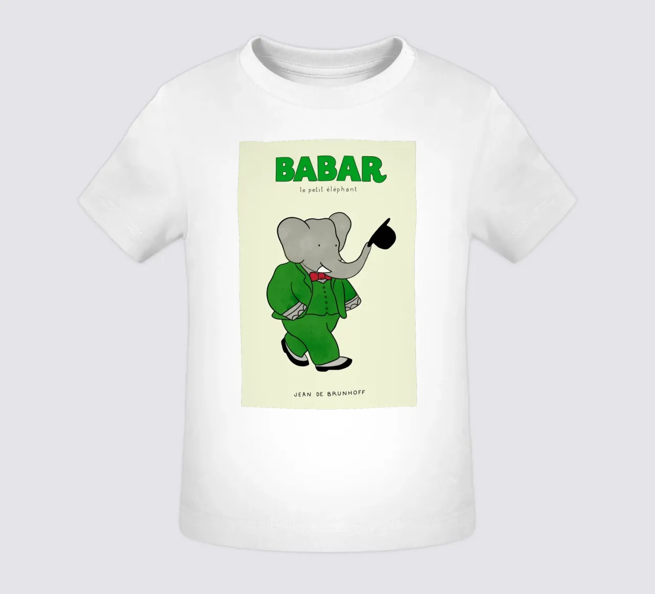 Babar's Tophat maglietta neonato da Little Flourishes