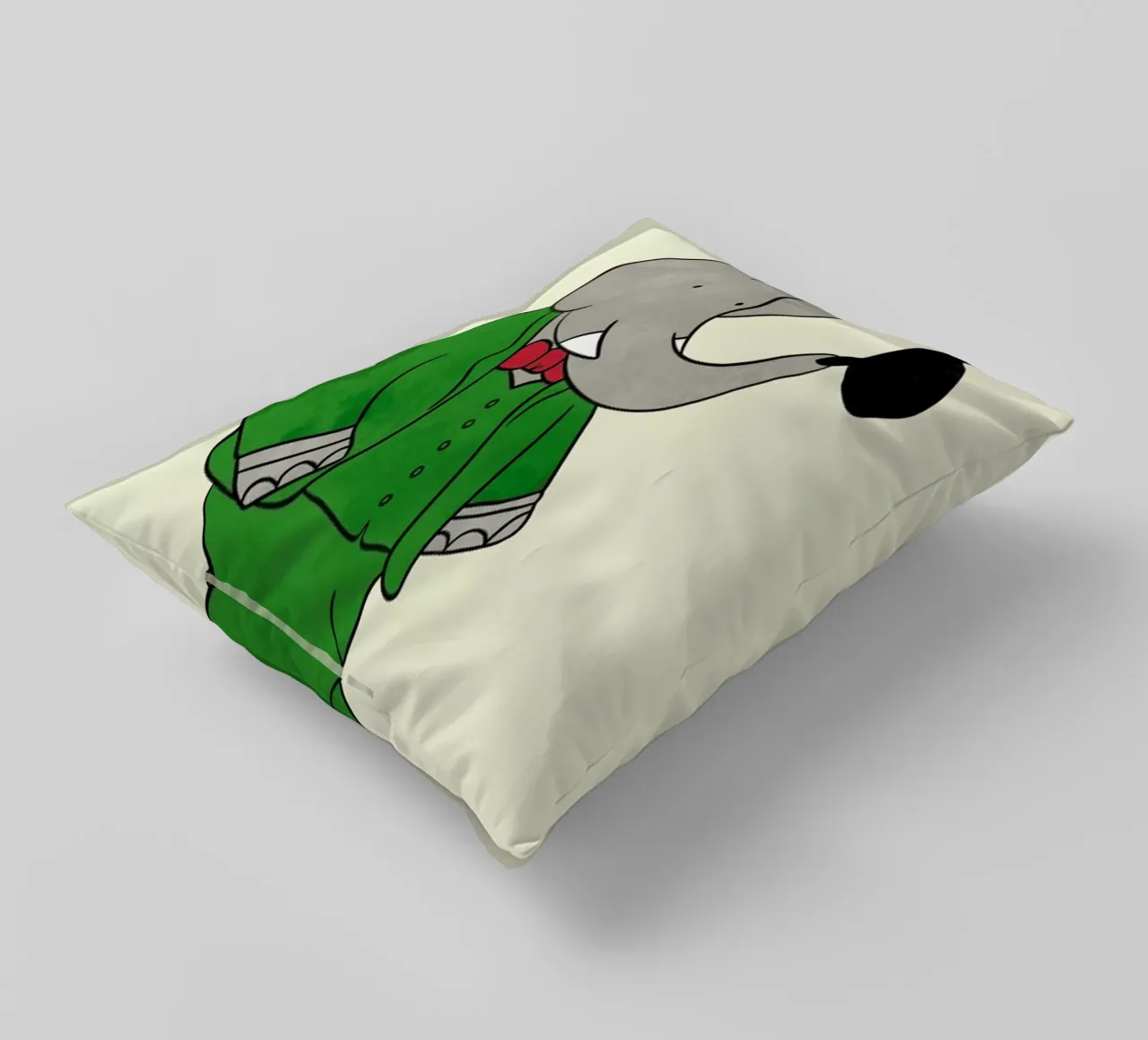 Babar's Tophat cuscino da Little Flourishes
